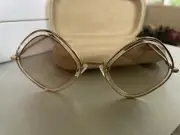 Chloe CE165S 877 Gold Light Pink/Gradient Brown 55mm Sunglasses