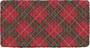 Merry Christmas Buffalo Plaid Check Toddler Travel Bed Sheet Washable Cot Sheet for Toddler Nap Cot for Kids Cots Sleeping 50'' x 25'' (Sheet,Bed Not Included)