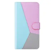 Flip Case for Xiaomi Mi A3 Contrast Color PU Leather Wallet Phone Bag Case Cover