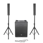 PowerWorks MERCURY P10.2 Active 2.1 PA System 400W Mixer DSP Bluetooth Powered