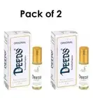 2 x Original Dove Soap unisex perfume roll on oil 0.27 OZ