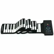 88 Key Electronic Roll Up Piano Silicone Keyboard Thicken Keys Multi Functions
