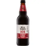 [Wild Turkey] Wild Turkey 101 & Cola Long Serve Bottle 510mL