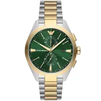 在飛比找PChome24h購物優惠-Emporio Armani 亞曼尼 時尚紳男計時手錶-43