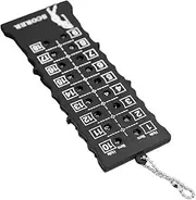 Kisangel Portable Golf Score Counter Compact Stroke Clicker Durable Golfs Tool for Accurate Scorekeeping Present for Golf Enthusiasts