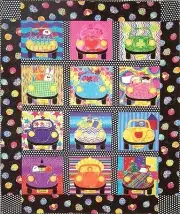 New Pieced and Applique Quilt Pattern BUG SEASON 39 x 49