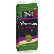 Perfect Italiano Parmesan Cheese Block Extra Sharp 200g