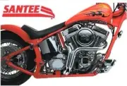 EXHAUST "Y" DRAG PIPES HARLEY SOFTAIL FXS LOW RIDER BLACKLINE FXSTS SPRINGER