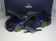 Metallic Blue NOREV 1 18 Porsche Porsche 911 992 GT3 2021 New