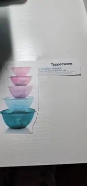 Tupperware Wonderlier Bowl 5-pc. Set