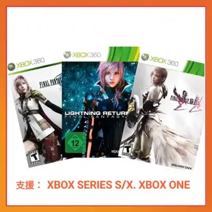 中文 XBOX 太空戰士 13 最終幻想 13-2 雷光歸來 雷霆歸來 Final Fantsay XBOX360