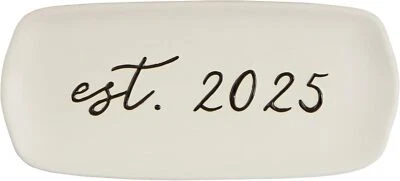 Mud Pie Everything Dish 4" x 9" PLATTERS & TRAYS, EST 2025