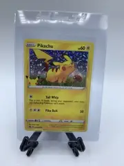 Pokemon Pikachu 25th Anniversary General Mills Stamped Promo Card Card Saver 1