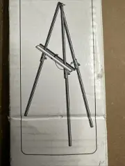 63" Wooden Tripod Artist Display Easel with Tray, A-Frame Adjustable Easel
