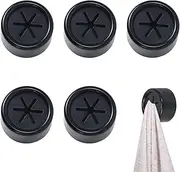 Bzzerumy Pack of 5 Towel Rails - Camping Accessories Without Drilling, Must Have Camping Gadgets, Kitchen Accessories, Caravan and Motorhome Accessories, Practical Gadgets for Home and Kitchen