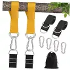 Adjustable Tree Swing Straps Hanging Kit (Set of 4) Hammock Straps for Trees -