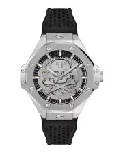 Philipp Plein Mens Stainless Steel 46mm Strap Fashion Watch