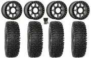 KS234 Addict 2 Bdlk 15" Wheels Gy 35" RC500S Sticky Tires Sportsman RZR Ranger