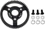 Binxind Steel Metal Gear 32P(M0.8) 58T Motor Pinion Gears for 1/10 Summit,E-,Slash RC Truck Upgrade Parts