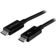StarTech 0.5m Thunderbolt 3 40Gbps USB-C Cable, Thunderbolt, UDB, DP - TBLT34MM50CM