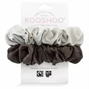 Kooshoo Plastic-Free Scrunchies - Moon Shadow