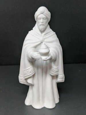 Avon Nativity Collectibles 1982 THE MAGI BALTHASAR Porcelain Figurine NEW IN BOX