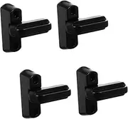 Tofficu 4pcs Shaped Zinc Alloy Window Lock Extra Security Window Lock for Home Protection Durable and Easy to Install Sash Blockers with Fixing Screws for Indoor and Outdoor Use
