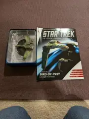 Eaglemoss Star Trek Starships #107 Klingon Bird-of-Prey (Attack Position) with M