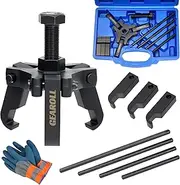 GEAROLL Harmonic Balancer Puller Remove Extractor Kit Set, Adjustable 3-Jaw Puller for Removing Harmonic Damper Pulley Compatible with Chevy GM Chrysler ect.
