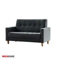 在飛比找蝦皮商城優惠-RICHOME CH1212 妮可雙人沙發(和室腳設計)-2