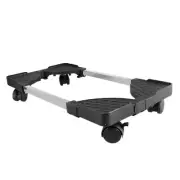 Mobile CPUs Stand with 4 Casters Wheel Mobile PC Cart Stand Computer Tower Stand