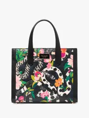 Manhattan Snake Print Small Tote
