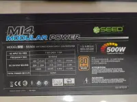 在飛比找露天拍賣優惠-SEED 種子 BS500 半模組化 銅牌 500W 電源供