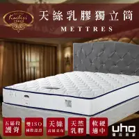 在飛比找Yahoo!奇摩拍賣優惠-HH快樂家 床墊 乳膠床墊 卡莉絲名床 天絲乳膠3.5尺獨立