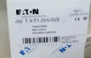 NEW Eaton P1-25/V/SVB Main Switch