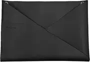 MILASIC Wall Pocket, PU Leather, Genuine, 2-Way Synthetic Leather, Scandinavia, Stylish, Cute, Simple, Documents, Cards, Wall Hanging Storage, Holder, Letter, Scissors, File, Paper, Space Saving, A4