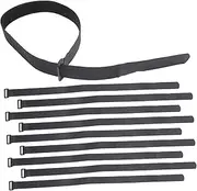 Gatuida Cinch Strap Fastening 12pcs Reusable Straps for Yoga Mat Exercise Organizer Storage Ties