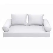 *COVER ONLY*-Style 1 Daybed Mattress Bolster Pillow Covers Knife Edge Crib-AD105