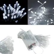 Bright White 4M 40LED Battery Operated String Fairy Lights 5 Colours Party Wedding Christmas
