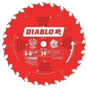 Freud D0824X Diablo 8-1/4-inch 24 Tooth ATB Framing Saw Blade w/ 5/8-inch Arbor