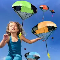 在飛比找樂天市場購物網優惠-超級飛俠兒童手拋空投降落傘小人戶外親子懷舊游戲幼兒園活動教具