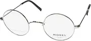 [Marius Morel 1880] 60158m Eyeglass Frame/Glasses Oval Lenses Stainless Steel Mens