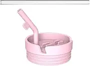 40 Oz Lid Replacement - 40 Oz Straw Lid Phone Holder | Spill Proof and Leak Resistant Silicone Lids Replacement with Straw for Straw Cup