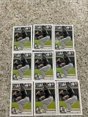 2020 Bowman Dylan Cease 9 Card Rookie RC Lot