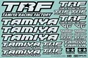 Tamiya brand TRF marking sticker for 1:10 RC car or truck. part #42164