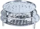 Steamer Rack, round Stainless Steel Steamer Rack Thicken 8.5" 9.33" 10.11" In...