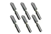 X6 Hinge Bullet Brass Washer 16mm X 100mm/200mm Door Trailer Tailgate Toolbox Cabinate