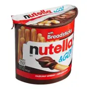 NUTELLA® & Go! Hazelnut Dip with Breadsticks - 48/Case