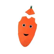 Fruit Outfit Party Fancy Dress For Kids Vibrant And Colorful Costume - JA carrot
