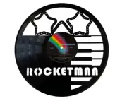 Elton John Rocketman Vinyl Record Art - Laser Cut Vinyl